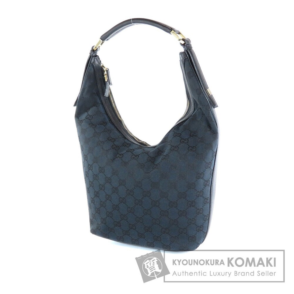 Gucci GG One Shoulder Hobo Bag Canvas